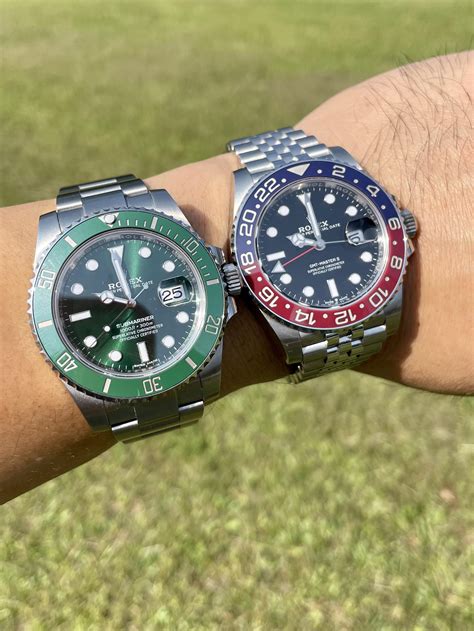 rolex hulk vs pepsi|rolex hulk green gold dial.